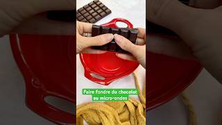 Comment faire fondre du chocolat au micro-ondes : la technique inratable ! #chocolat #recette #tuto