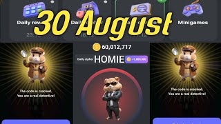 30 August 2024 Hamster kombat daily cipher