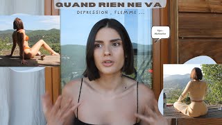 Quand rien ne va : Dépression, burn-out, flemme | Que faire ?