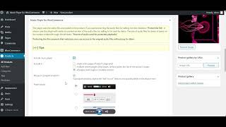Music Player for WooCommerce free version