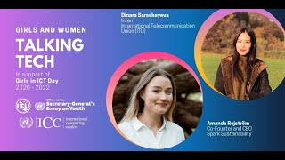 Girls and Women Talking Tech Interview 118 - Amanda Rejström and Dinara Sarsekeyeva