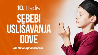 10. HADIS - Sebebi uslišanja dove | 40 Nevevijevih hadisa | dr. Zijad Ljakić