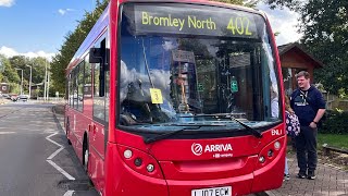 (F1) *Full Kickdown!* Preserved Arriva London Enviro 200 Dart ENL1 LJ07 ECW Route 402