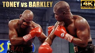 James Toney vs Iran Barkley | KNOCKOUT Boxing Fight | 4K Ultra HD