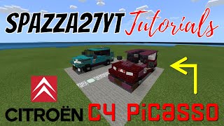 Minecraft Citroën C4 Picasso Tutorial