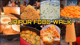 Jaipur Food Walk | Street Foods in Jaipur Rajasthan