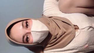 HIJAB LIVE GAYA NONGKRONG DI WARKOP