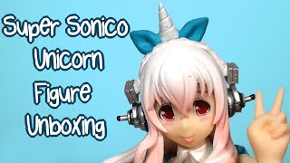 Super Sonico Unicorn Figure Unboxing