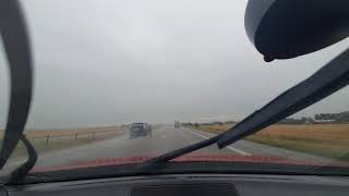 Driving on Highway in Sweden | Dashcam | Rainy Weather