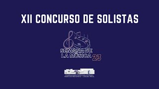 Concurso de solistas Semana de la Música 2023