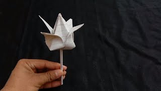 How to make paper flower 🌹 | amazing paper craft |