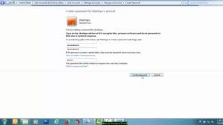 how to create Limited user account in windows 7