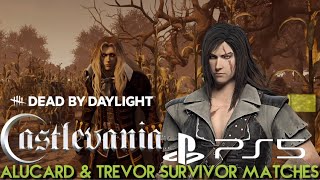 Dead by Daylight: Castlevania - Alucard & Trevor Survivor Matches