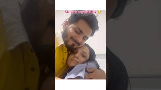 Me Without And With My Girl ❤️ | Couplegoals | Cutest Video 💕 | Love Status | Shubnandu #shorts