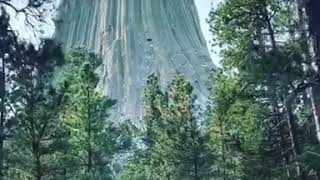 Devil's Tower (Şeytan Kulesi) - Wyoming ABD