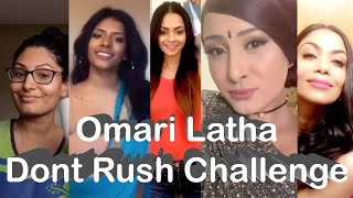 Omari Latha (ඔමරි ලතා) - Don’t rush challenge from fans in Alberta, Canada.