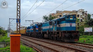 07222 Mumbai LTT Kakinada Port Special with Twin Kalyan Alcos !