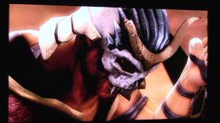 Mortal Kombat 9 story mode ending + how to beat Shao Kahn  + how to unlock Quan Chi