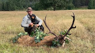 Heiko Hornung erlegt seinen 2ten Pommernhirsch - Aufgang der Hirschbrunft