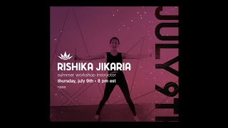 Rishika Jikaria - Legends Charity Workshops