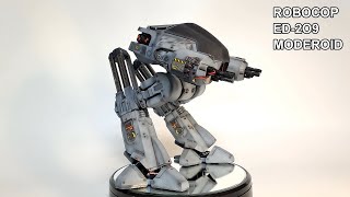 ROBOCOP ED-209 painted completion (MODEROID NON SCALE ED-209) 로보캅 ED-209 모데로이드 프라모델 킷 풀도색완성!