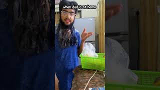 When your dad is at home 🤣🤣 #comedy #funnyshorts #shortsviral