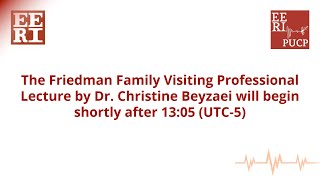 2021 FFVP Program - Christine Beyzaei's lecture hosted by Pontificia Universidad Católica del Perú