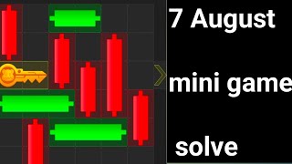 Hamster Combat 7 August minigame Puzzle Solve | How to solve 7 august minigame puzzle