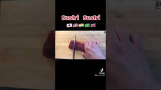 What's up? Sushi for world of people #sushi #cooking #sushiroll