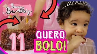 MiniVLOG do Último MESVERSÁRIO da minha BEBÊ.