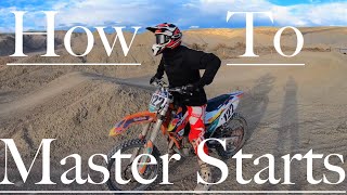 How To Master Your Starts On A Dirt Bike And Get A Holeshot!