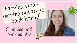 Moving vlog: moving out of my rented house to head back home after my drama school PPFY course!