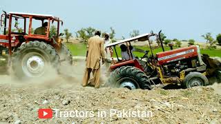 mf 385 buri tarah phanss gaya | tractor khudai karty karty khud phanss gaya.