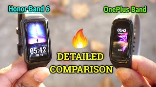 OnePlus Band vs Honor Band 6 | DETAILED COMPARISON | Best Fitness Band under Rs.3000