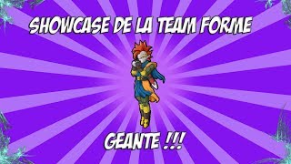 SHOWCASE DE LA TEAM FORME GEANTE !!!! #DOKKANBATTLE