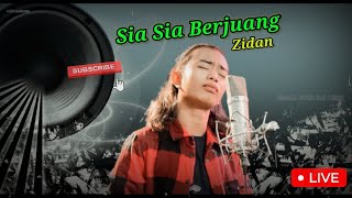 🔴 Sia Sia Berjuang - Zidan feat Tri Suaka ( Music Official SMD )