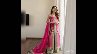 Pakistani bridal party wear dress by uzair bridal collection