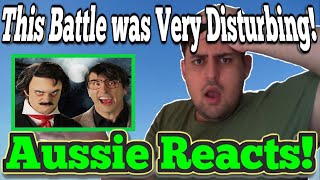 AUSSIE REACTS! Stephen King VS Edgar Allan Poe Epic Rap battles of History! #ERB #WATSKY