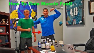 How TO Gain Muscle FAST!? Top 5 Ways To Build The Most Muscle In 30 Days!