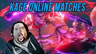 Floe Takes Kage Online - SFV Kage Training and Online Matches