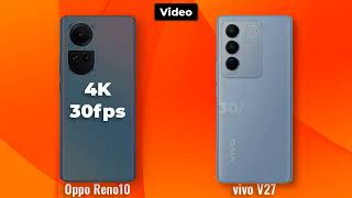 Oppo Reno10 vs vivo V27 Full Comparison AndroidVerse