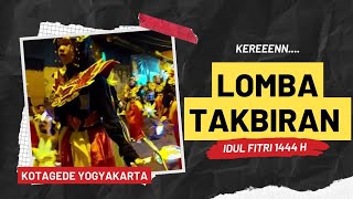 Keren,Lomba Takbiran di kotagede Yogyakarta #malamtakbiran