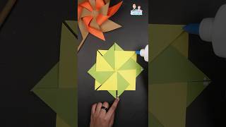 Paper windmill | paper fan for kids | easy paper toy #diy #paperart pape#art #shorts #viral