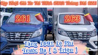 Cập nhật giá xe tải Tera Star thùng 3M1 2024 | Khuyến mãi 100% thuế trước bạ áp dụng trong tháng 7-8