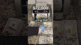 $72,000 Money Counter - Millionaire Manifestation