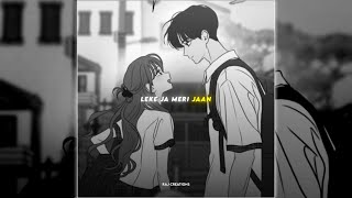 New Lofi Status 💛 Leke Ja Meri Jaan 🖤 Slow And Reverb Song Status 😘 #shorts