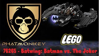 Lego Set 76265 - Batwing: Batman vs. The Joker *** Speed Build and Review ***