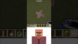 Tiktok hack Minecraft Villager io io io meme #shorts #Minecraft #gaming #viral #VishalGamer7655