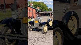 Ford Model A Antique Drive By Engine Sound Old Car Festival Greenfield Village 2024