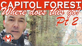 Motorcycle ADV Capitol Forest, WA |  PART 2 | KLR 650 | C-LINE